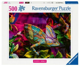 Ravensburger Puzzle 2D Camaleón de 500 piezas