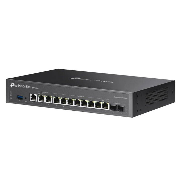 TP-Link Omada ER7412-M2 Router VPN Multi-Gigabit Negro TP-Link Omada ER7412-M2 Router VPN Multi-Gigabit Negro