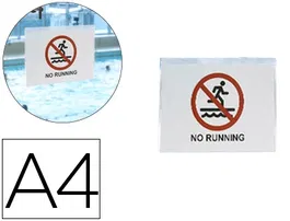 Djois Funda Autoadhesiva Resistente al Agua DIN A4 Pack 10 Unidades