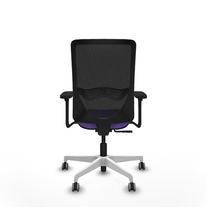 PIQUERAS Y CRESPO Silla de oficina Zulema con mecanismo Sincro, Lila y Negro PIQUERAS Y CRESPO Silla de oficina Zulema con mecanismo Sincro, Lila y Negro