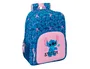 Safta Mochila Colección Stitch Adaptable a Carro de la Compra 420x330x140 mm