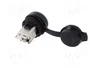 WEIDMÜLLER Tomacorriente RJ45 FrontCom Ø22mm IP65 Negro
