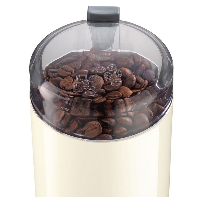 Bosch TSM6A017C Triturador con cuchillas, 75 g, Crema, Plástico, 180 W