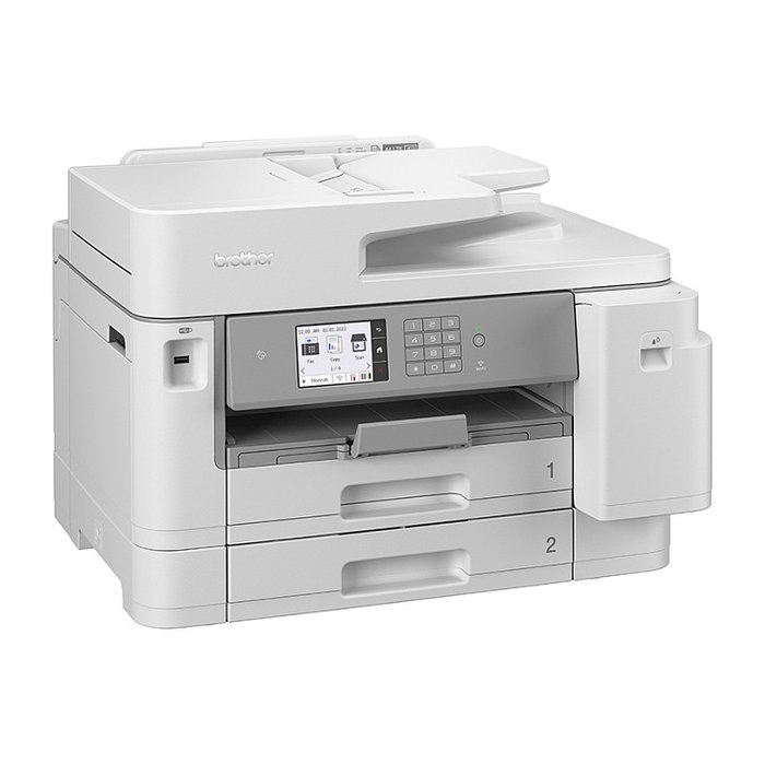 Brother MFC-J5955DW Impresora Multifunción A3 Color con WiFi, Duplex, NFC y AirPrint - Impresión, Escaneo, Copia, Fax - Blanco