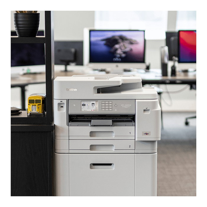 Brother MFC-J5955DW Impresora Multifunción A3 Color con WiFi, Duplex, NFC y AirPrint - Impresión, Escaneo, Copia, Fax - Blanco