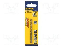 IRWIN Broca para metal TURBOMAX™ 4,5 mm x 80 mm HSS