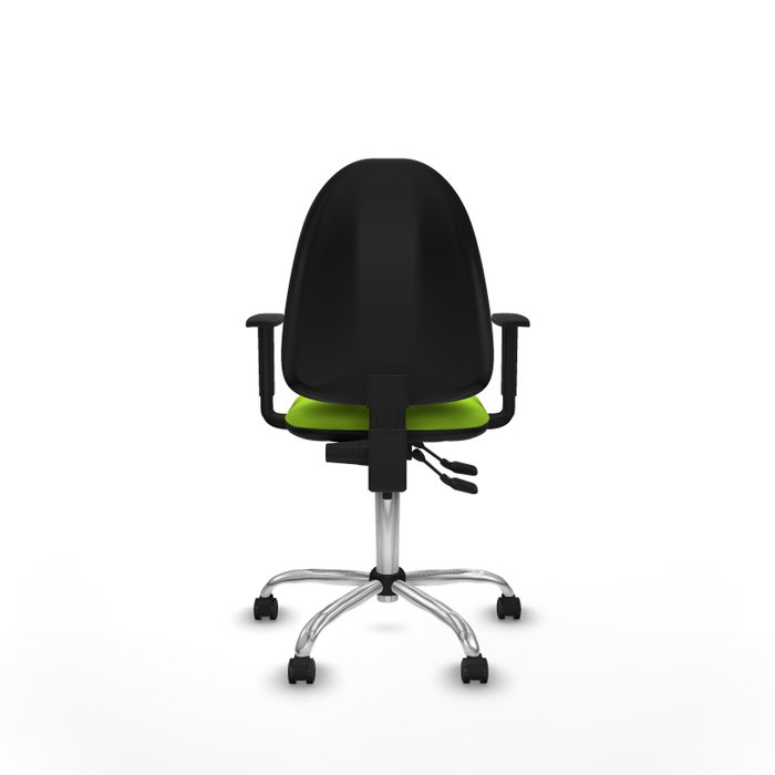 PIQUERAS Y CRESPO Silla de oficina Aýna Pistacho con Base Cromada PIQUERAS Y CRESPO Silla de oficina Aýna Pistacho con Base Cromada
