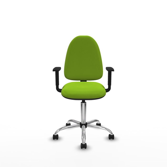 PIQUERAS Y CRESPO Silla de oficina Aýna Pistacho con Base Cromada PIQUERAS Y CRESPO Silla de oficina Aýna Pistacho con Base Cromada