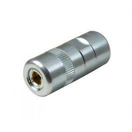 Faher Boquilla de Engrase Hidráulica con Sistema de 4 Grapas, Fijación Antifugas, Ø15 x 37 mm
