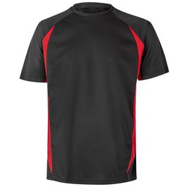 Velilla Camiseta Técnica Calpi Negra-Roja Talla L