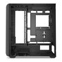 Sharkoon AK2 Torre Midi PC ATX Negro Metal, Compatible con micro ATX/Mini-ITX, 7 Ranuras, 17 cm Altura CPU, 41 cm VGA, Gestión de Cables, USB Tipo-C