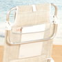 AKTIVE Silla de Playa Plegable 650x120x740 mm