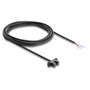 DeLOCK Gabellichtschranke 5 mm Tipo K con 4 extremos de cable abiertos NPN L/D conmutable, 2 m