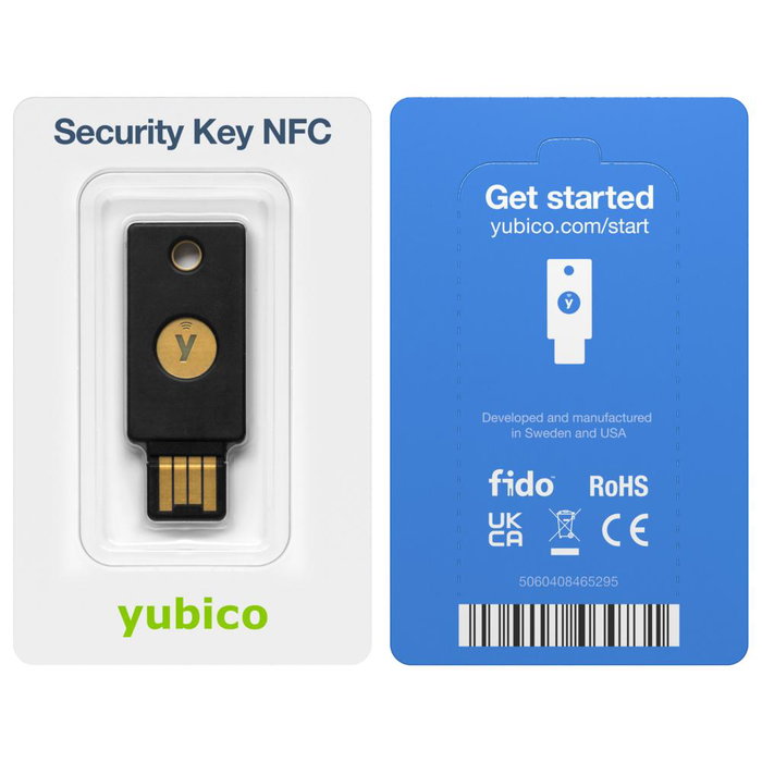 Yubico Security Key NFC 100967 Negro