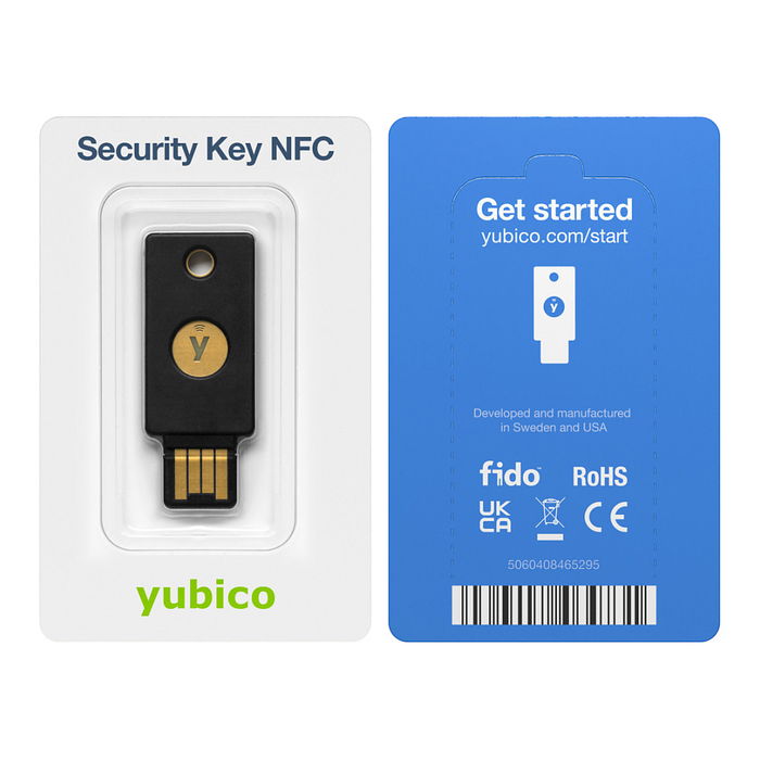 Yubico Security Key NFC - Llave de Seguridad U2F y FIDO2