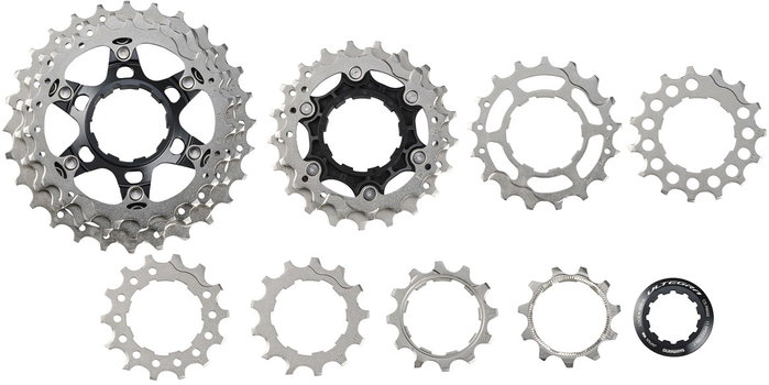 Shimano CS-R8000 Cassette Ultegra 11V (14-28) Plata