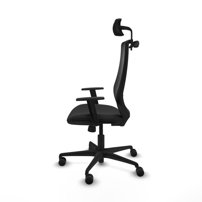 PIQUERAS Y CRESPO Silla de oficina Mardos con Mecanismo Sincro en Similpiel Negro PIQUERAS Y CRESPO Silla de oficina Mardos con Mecanismo Sincro en Similpiel Negro