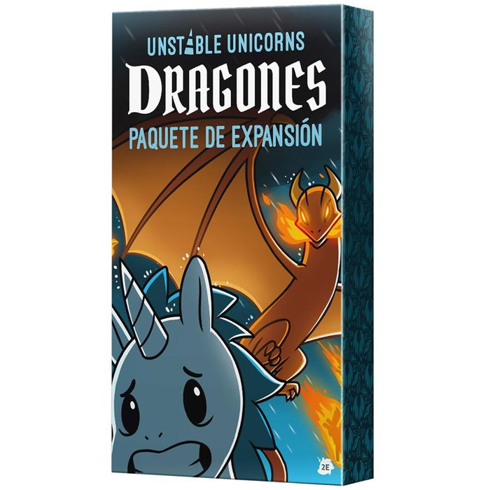 Unstable Unicorns Expansión Dragones Juego de Cartas en Español