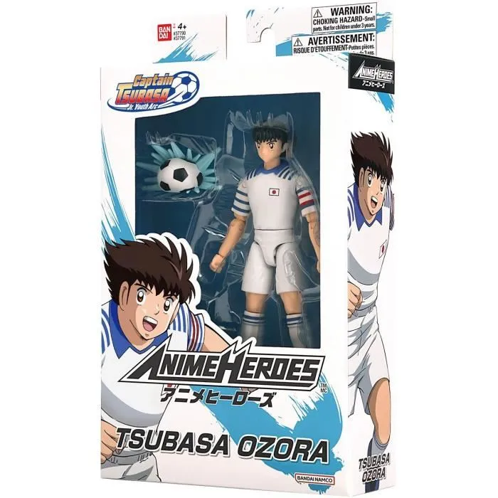 Bandai Figura Anime Heroes Capitán Tsubasa Tsubasa Ozora 17 cm 37791