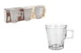 La Mediterranea Set de 3 Tazas de Café 8 cl Lima Lineal