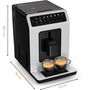 Krups EA 897 A10 Evidence Máquina Espresso Automática con Molinillo Integrado y Depósito de 2.3 L
