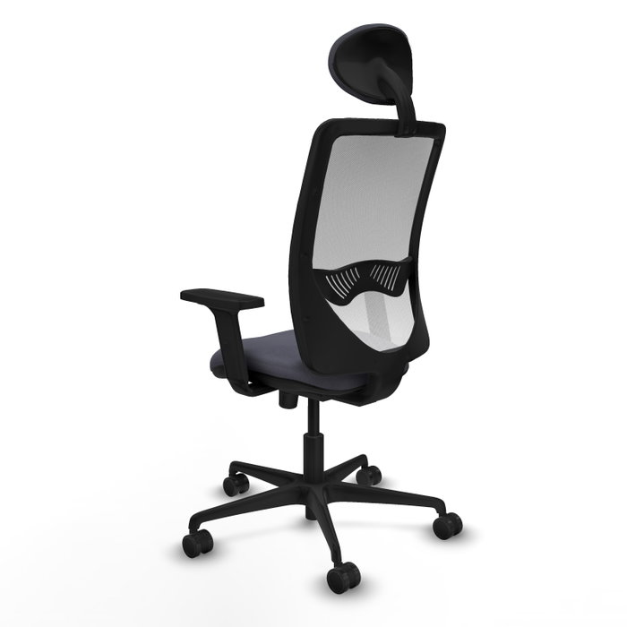 PIQUERAS Y CRESPO Silla de oficina Zulema Gris oscuro/Blanco PIQUERAS Y CRESPO Silla de oficina Zulema Gris oscuro/Blanco