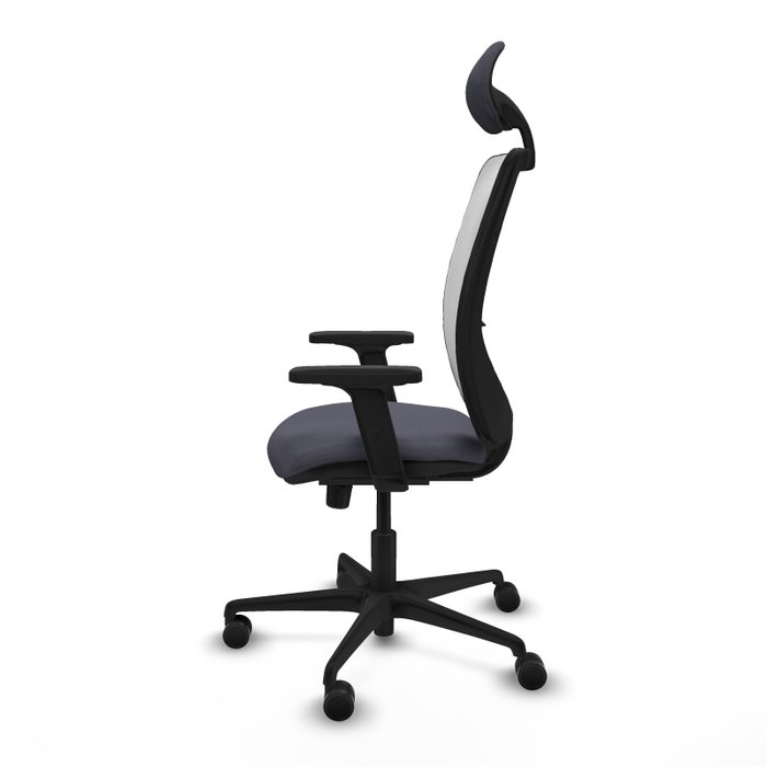PIQUERAS Y CRESPO Silla de oficina Zulema Gris oscuro/Blanco PIQUERAS Y CRESPO Silla de oficina Zulema Gris oscuro/Blanco