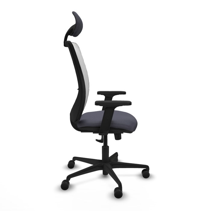 PIQUERAS Y CRESPO Silla de oficina Zulema Gris oscuro/Blanco PIQUERAS Y CRESPO Silla de oficina Zulema Gris oscuro/Blanco