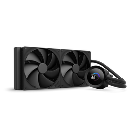 NZXT Kraken Plus 280 Refrigeración Líquida AIO Procesador, 2 Ventiladores 140mm Negro, 280mm, RL-KN280-B2
