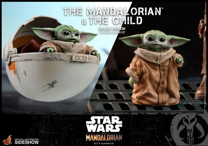 Hot Toys Star Wars The Mandalorian Pack de 2 Figuras 1/6 The Mandalorian & The Child Deluxe 30 cm