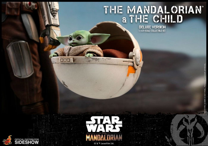 Hot Toys Star Wars The Mandalorian Pack de 2 Figuras 1/6 The Mandalorian & The Child Deluxe 30 cm