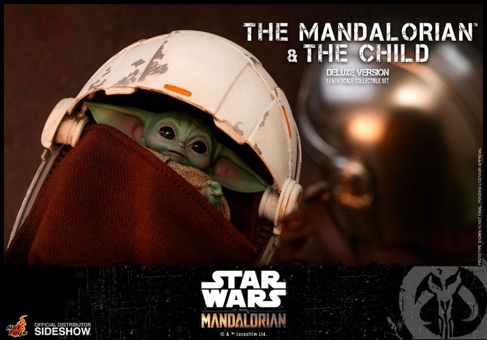 Hot Toys Star Wars The Mandalorian Pack de 2 Figuras 1/6 The Mandalorian & The Child Deluxe 30 cm