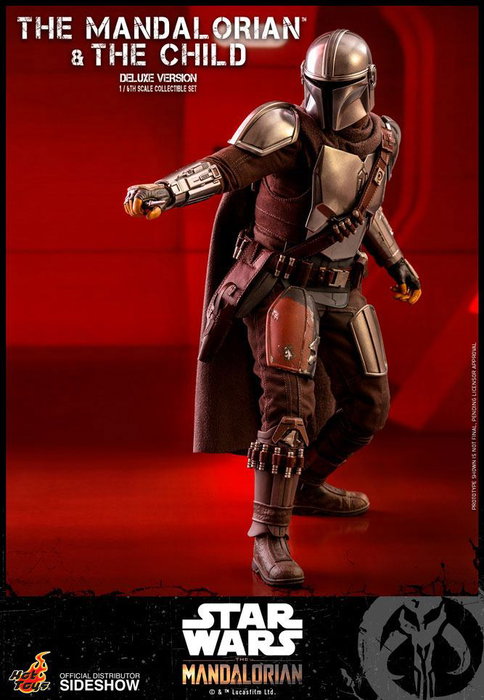 Hot Toys Star Wars The Mandalorian Pack de 2 Figuras 1/6 The Mandalorian & The Child Deluxe 30 cm