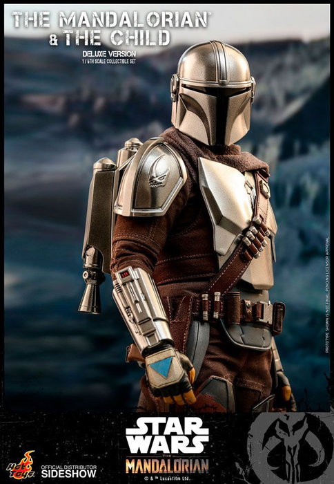 Hot Toys Star Wars The Mandalorian Pack de 2 Figuras 1/6 The Mandalorian & The Child Deluxe 30 cm