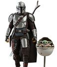 Hot Toys Star Wars The Mandalorian Pack de 2 Figuras 1/6 The Mandalorian & The Child Deluxe 30 cm