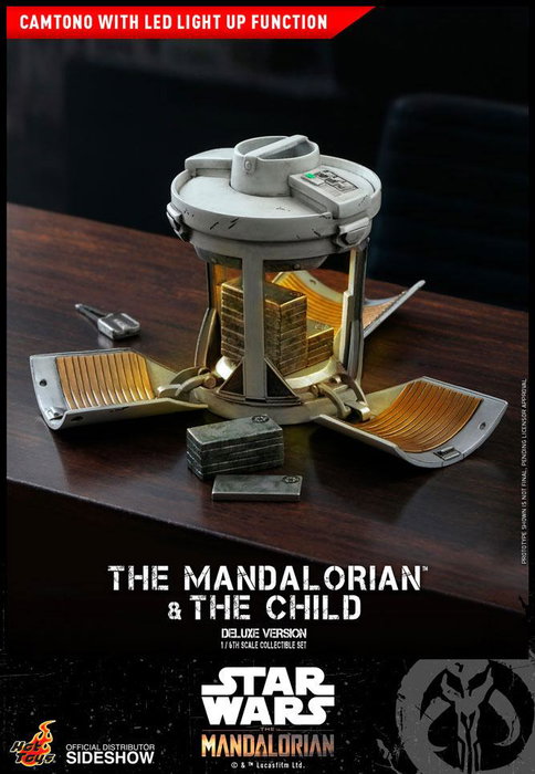 Hot Toys Star Wars The Mandalorian Pack de 2 Figuras 1/6 The Mandalorian & The Child Deluxe 30 cm