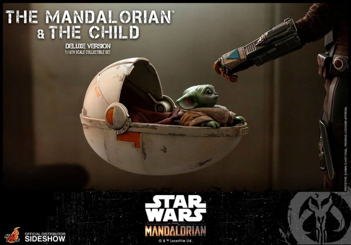 Hot Toys Star Wars The Mandalorian Pack de 2 Figuras 1/6 The Mandalorian & The Child Deluxe 30 cm
