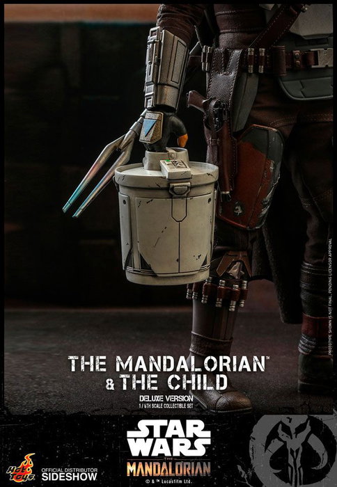 Hot Toys Star Wars The Mandalorian Pack de 2 Figuras 1/6 The Mandalorian & The Child Deluxe 30 cm