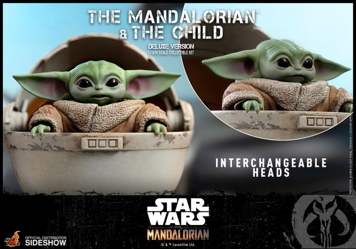 Hot Toys Star Wars The Mandalorian Pack de 2 Figuras 1/6 The Mandalorian & The Child Deluxe 30 cm