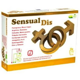 DIS Sensualdis 15Cap. Mantenimiento de Niveles de Testosterona y Mejora del Rendimiento Sexual