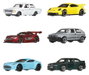Hot Wheels Silver Series Pack de 6 Vehículos Die-Cast 1/64 Euro Style