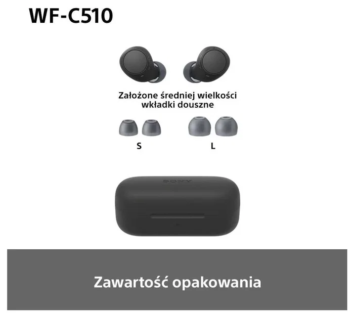 Sony WF-C510 Auriculares TWS Negro Sony WF-C510 Auriculares TWS Negro