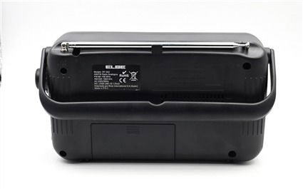 Elbe RF-942 Radio Portátil AM/FM, Sobremesa, Analógica, Conexión Red o Pilas, Toma Auriculares