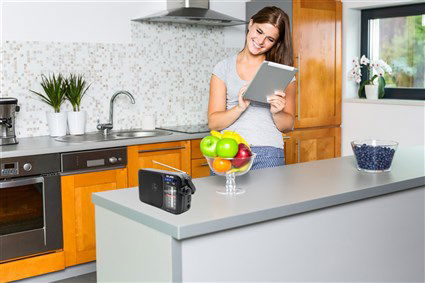 Elbe RF-942 Radio Portátil AM/FM, Sobremesa, Analógica, Conexión Red o Pilas, Toma Auriculares