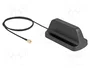 DeLOCK Antena WiFi 7 Omnidireccional RP-SMA con Cable ULA100 de 1 m, Exterior, Negro