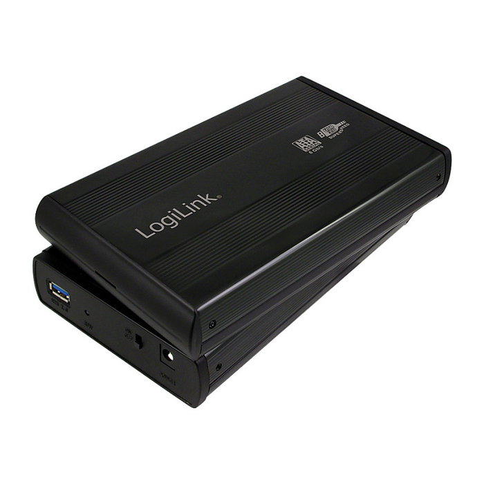 LogiLink Adaptador SATA a USB3 de 8 cm, negro