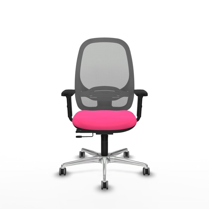 PIQUERAS Y CRESPO Silla de oficina Cilanco Rosa y Gris PIQUERAS Y CRESPO Silla de oficina Cilanco Rosa y Gris
