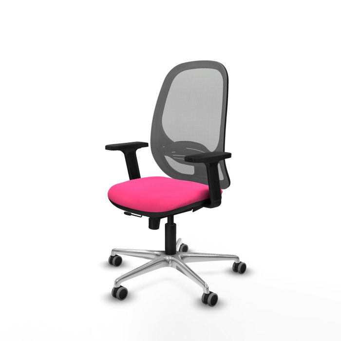 PIQUERAS Y CRESPO Silla de oficina Cilanco Rosa y Gris PIQUERAS Y CRESPO Silla de oficina Cilanco Rosa y Gris