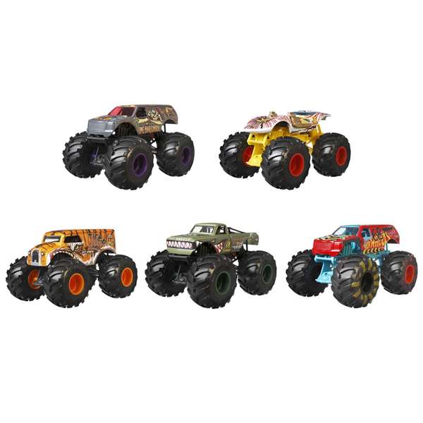 Mattel Coche Grande Monster Truck Escala 1:24 - Modelos Surtidos Mattel Coche Grande Monster Truck Escala 1:24 - Modelos Surtidos