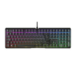 CHERRY XTRFY MX 3.1 - Teclado mecánico gaming de tamaño completo, placa metálica, retroiluminación RGB, N-Key Rollover, Anti-Ghosting, respuesta 1ms, negro